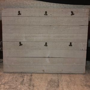 Distressed wood picture board!